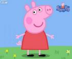 Peppa Свинья с красном платье